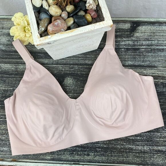Bali Nude Comfort Revolution Easylite Seamless DF3498 Bra L - Picture 2 of 8